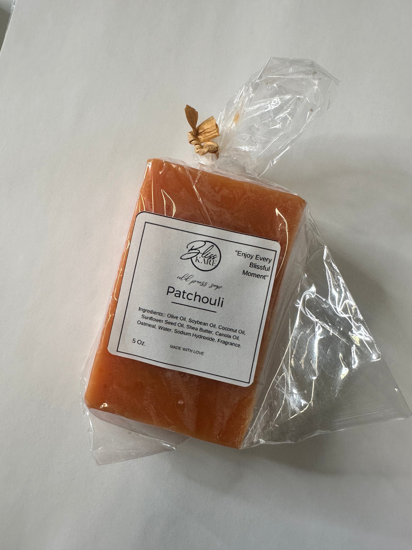 Cold Press Patchouli Soap