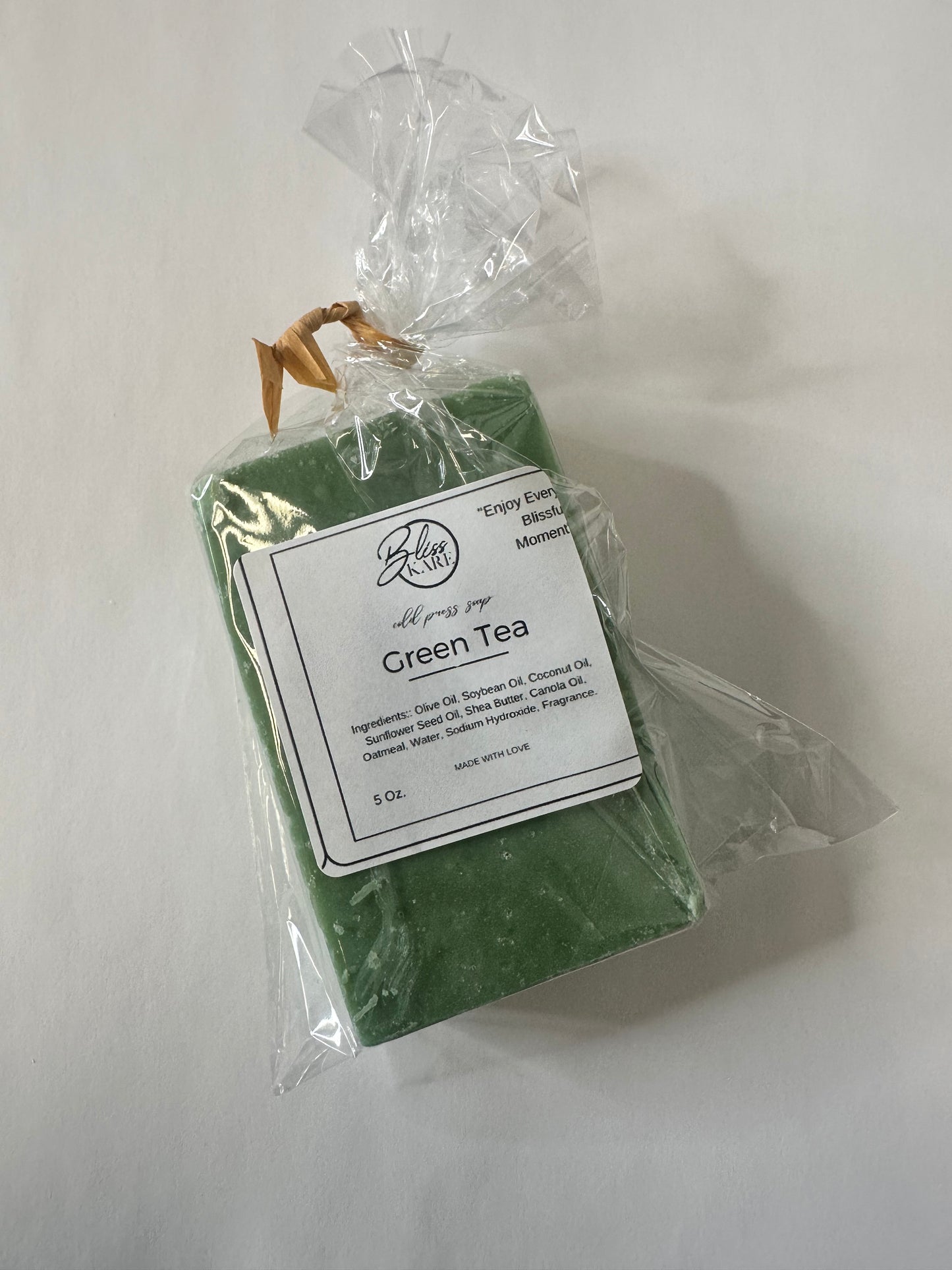 Cold Press Green Tea Soap