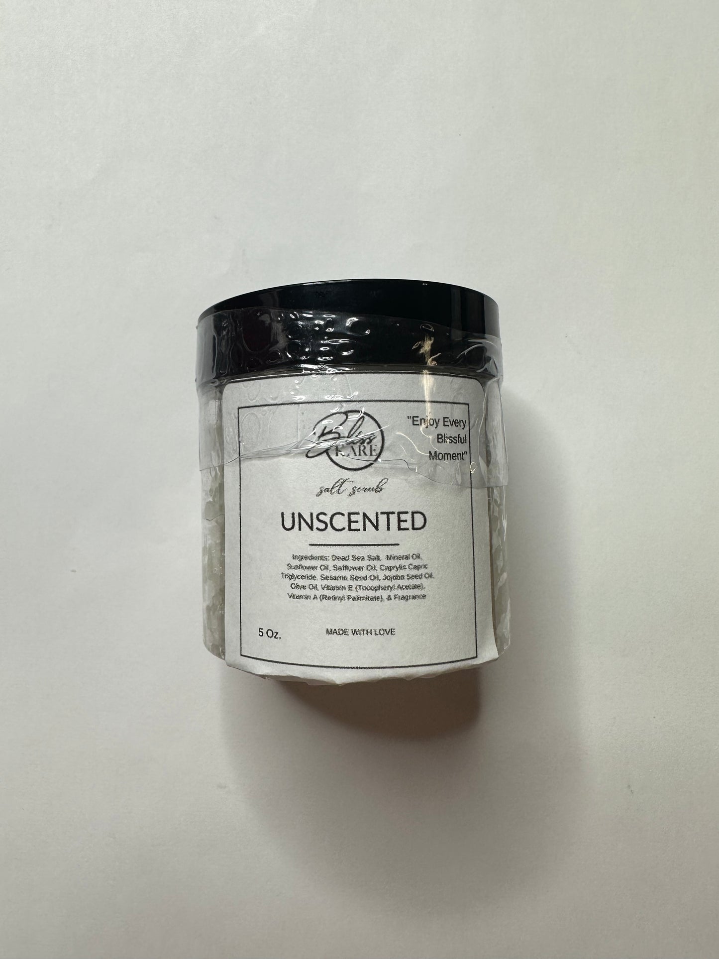 Unscented Salt Scrub