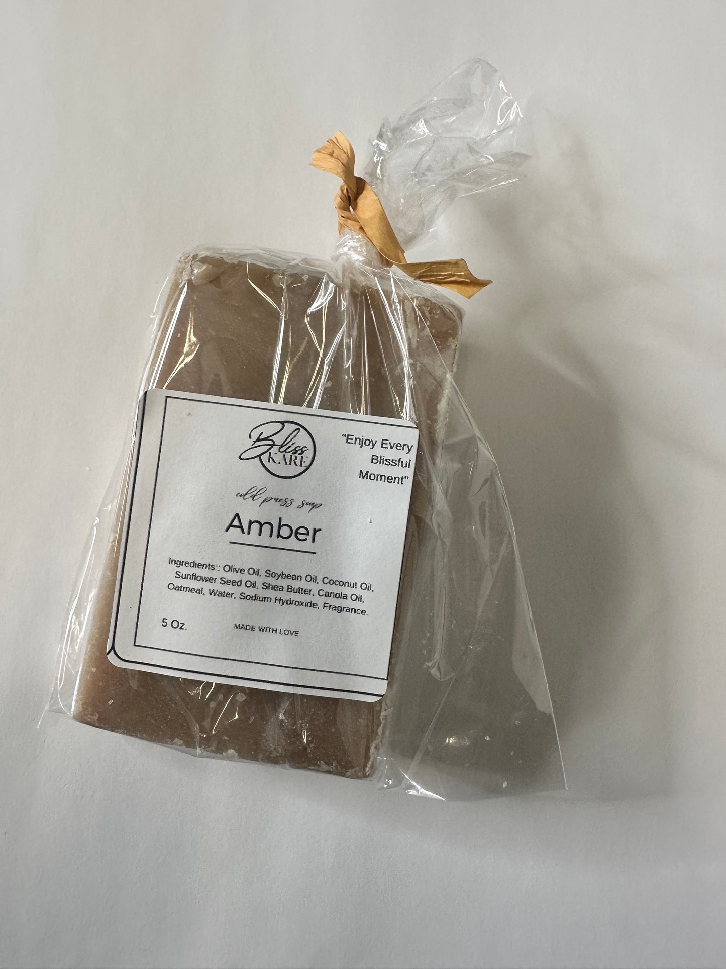 Cold Press Amber Soap