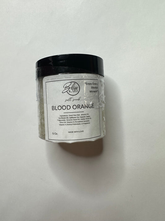 Blood Orange Salt Scrub